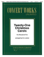 21 CHRISTMAS CAROLS WOODWIND TRIO P.O.D. cover Thumbnail